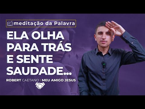 A Vinda de Jesus: Preparando-se com os Exemplos de Noé e Ló - A imagem dessa postagem é de um Jovem usando camisa social, preta ou marsala, num fundo de parede branca. E ele está gesticulando sobre a meditação com legendas aparecendo na imagem voltadas para a seguinte palavra-chave: "vinda de Jesus"