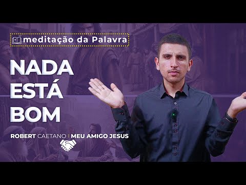 Cuidado com a Indiferença: A Mensagem de Jesus sobre a Insatisfação - A imagem dessa postagem é de um Jovem usando camisa social, preta ou marsala, num fundo de parede branca. E ele está gesticulando sobre a meditação com legendas aparecendo na imagem voltadas para a seguinte palavra-chave: "cuidado com a indiferença"