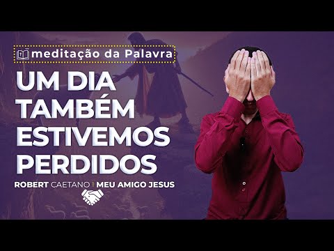 A Alegria de Resgatar Corações Perdidos: O Amor de Deus por Todos - A imagem dessa postagem é de um Jovem usando camisa social, preta ou marsala, num fundo de parede branca. E ele está gesticulando sobre a meditação com legendas aparecendo na imagem voltadas para a seguinte palavra-chave: "resgatar corações perdidos"