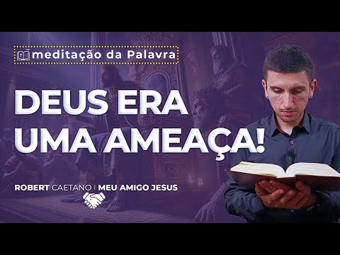 A Luz do Mundo: Reconhecendo a Presença de Jesus em Nossas Vidas - A imagem dessa postagem é de um Jovem usando camisa social, preta ou marsala, num fundo de parede branca. E ele está gesticulando sobre a meditação com legendas aparecendo na imagem voltadas para a seguinte palavra-chave: "Jesus, a luz do mundo"